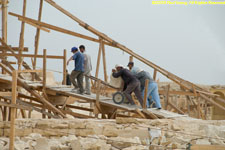 repairing the step pyramid