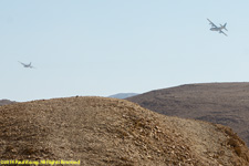 pair of Hercules, flying low