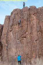 rock climbers