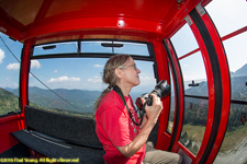 Charlotte in gondola