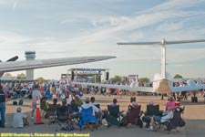 "Chicago" stage and tower