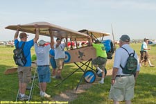 assembling a wing