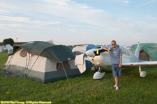 Devan and Cherokee at airplane camp