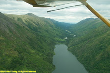 glacial valley and lake