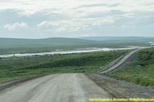 road and river